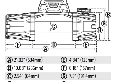 Warn - VR EVO 10 Winch - 103252